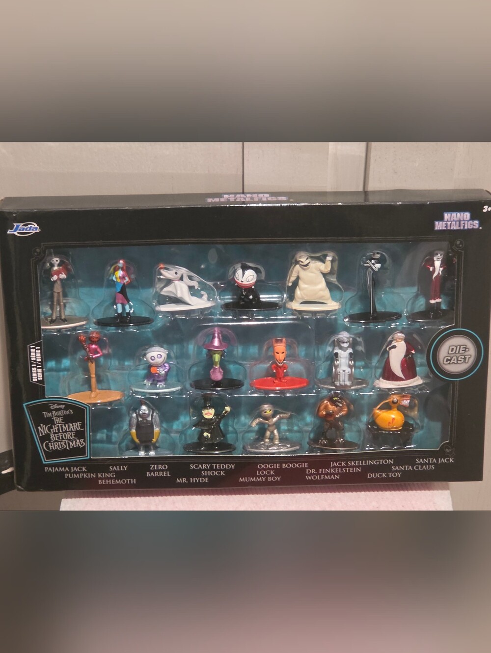 The Nightmare Before Christmas Mini Nano Metalfigs